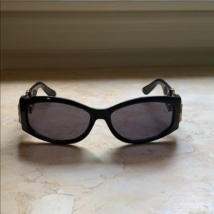 Gucci sunglasses with gold rhinestones